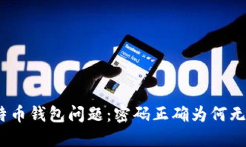 破解比特币钱包问题：密码正确为何无法访问？